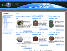 Tablet Screenshot of ecoshift.ca